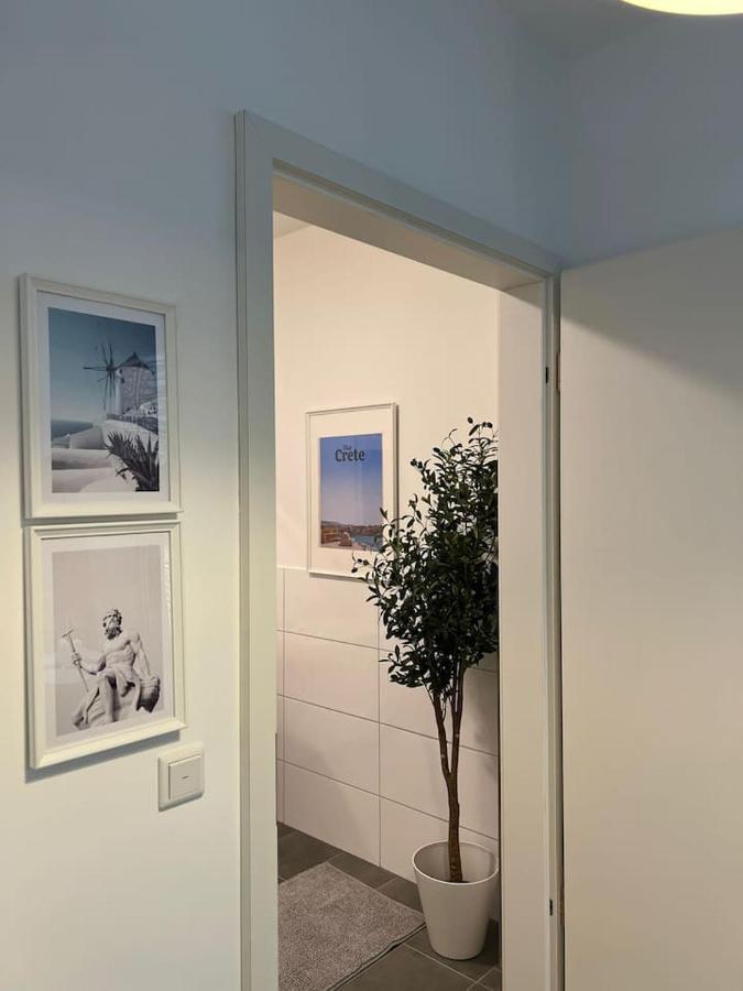 Luxurioeses Apartment,Neubau, 4 Personen, Parkplatz, Griechischer Stil Bochum Buitenkant foto